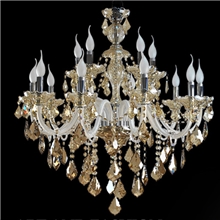 经典双层矮户型干邑色HM8+4欧式奢华水晶灯客厅吊灯餐厅水晶灯