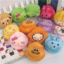 时尚热销立体动物韩版可爱零钱包批发动漫卡通零钱包拉链零钱包