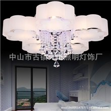 厂家批发水晶过道灯玄关灯饰LED水晶灯具卧室客厅吸顶灯
