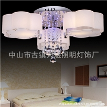 厂家批发欧式亚克力吸顶灯卧室灯具LED水晶灯客厅灯现货供应