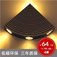 厂家批发4WLED壁灯现代简约床头灯楼梯灯酒吧KTV灯饰