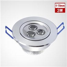 【工程批发】尚炫led3w天花灯led天花射灯墙灯开孔7.5cm