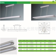 深圳直销新款铝合金吊线型T5办公照明支架灯具