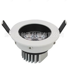 3W正白暖白LED天花灯深圳LED厂家高档优质加厚高亮LED天花灯