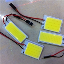 厂家供应新款COB24-36-48SMD超亮正白汽车LED车厢灯车顶灯