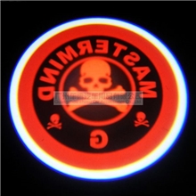 汽车装饰改装灯车门迎宾灯镭射投影灯led日行灯第一代