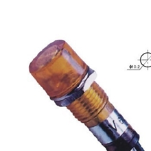 【厂家大量供应】红黄色8mm指示灯220v，批零兼营