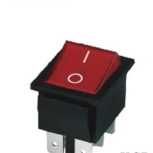 【厂家专业生产】KCD2-202四脚三档带灯船型开关,船型翘板开关