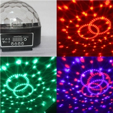 红绿蓝进口蜘蛛网六环LED水晶魔球酒吧ktv激光灯舞台灯光闪光灯