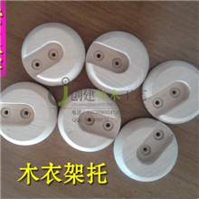 厂家大量供应香樟木扁棍管座香樟木挂衣杆法兰托香樟木托