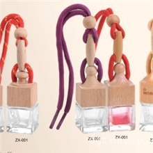 汽车香水挂饰，汽车空气清新剂木盖，挂饰香水木塞高档榉木塞