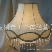 18寸灯罩布艺手工罩潮州厂家直销台灯灯罩陶瓷台灯布罩WG-07