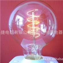 爱迪生灯泡，碳丝灯泡，装饰灯泡，仿古灯泡，球型爱迪生灯泡