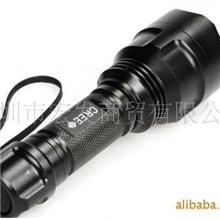 厂家直销:强光LED手电筒C8，5档,进口CREEQ5