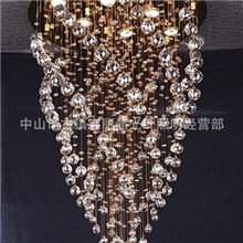 水晶灯八角珠水晶吊灯LED