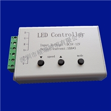LED控制器七彩控制器5-12V宽电压灯条模组穿孔灯控制器