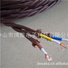 《厂价直销》麻花编织电线，对绞线，麻花编织电线，高档灯饰电线