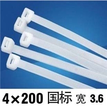 3.6&times;200大量供应抗紫外线阻燃尼龙扎带4*200国标出口