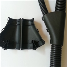 塑料波纹管可开式y型尼龙三通AD28.5-28.5/15.8