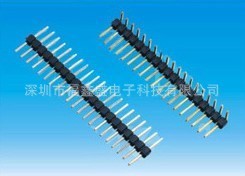 2.54间距排针H2.54W2.54180&deg;与90&deg;