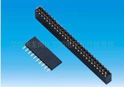 间距2.54连接器，塑胶8.5MM，单（双）排直插排母排针，杜邦端子