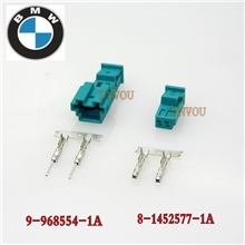 BMW宝马高音插头奔驰喇叭插头汽车连接器泰科8-1452577-A