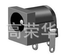 DC2.1面板焊接PCB式插座