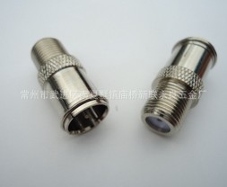 供应快速直插F头，英制锌合金F头，避雷和调星试机的发烧利器