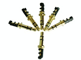 三极镀金耳机插针、插座、端子、耳机-手机插针、DC头、AC头、