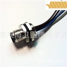 M12连接器接插件法兰座