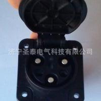 专业供应电动车充电器3芯220V16A充电插头插座