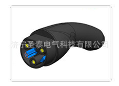 供应新型电动车充电插座冠簧插针冠簧插孔表面镀银