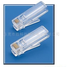 厂家直批COB特长RJ1215u水晶头电脑网线接头网络配件