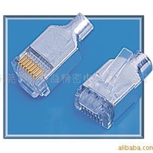 厂家直批RJ45COB水晶头全包壳电脑网线接头网络配件