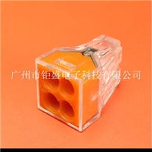 德国进口正品万可电线连接器:773-104软硬导线万能接线器