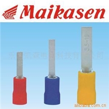 供应凯森冷压端子，DBV1.25-10，片形预绝缘端头