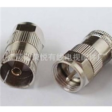 机顶盒转换接头（F头J/射频K），精良有线电视器材，电缆接插件