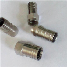 -5冷压F头,挤压F头，防水头，有线电视器材，连接器，分配器