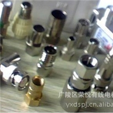 有线电视器材接插件，各种F头，用户盒，冷压挤压F头，电缆连接器
