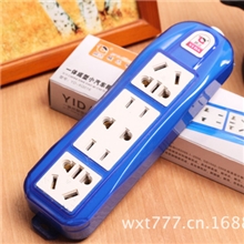 揭阳棉湖一体成型防爆防水防摔小汽车型16孔包胶地拖多功能排插座