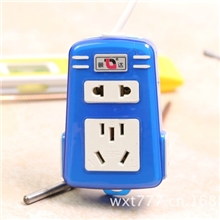 揭阳棉湖一体成型地拖王新国标11孔防爆防水多功能插座促销低价