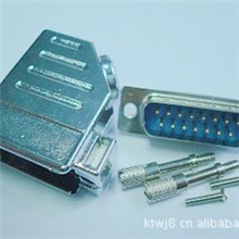 供应兴开泰DB15装配壳.DB15金属壳.D-SUB15铁壳