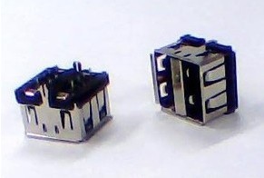 双层USB短体10.0MMUSBAF双层180度短体10.0插板