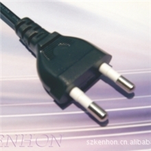 生产供应韩规两插电源线