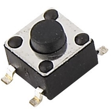 轻触开关6*6*5耐高温贴片开关编带开关贴片开关贴片轻触开关