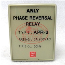 原装正品台湾安良ANLY防止马达逆转及过电压保护继电器APR-3