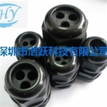 厂家直销多孔及扁孔型电览固定头尼龙电缆接头&para;塑料接头