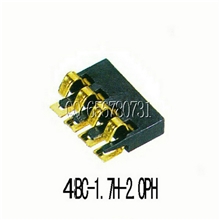 供应超薄4位电池座