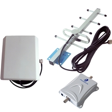 手机信号放大器信号增强器移动联通GSM980定向八木板状套装