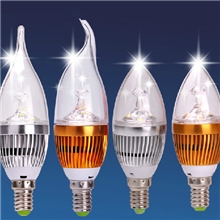 LED蜡烛灯3、4、5W（专业工厂，高端品质）蜡烛泡